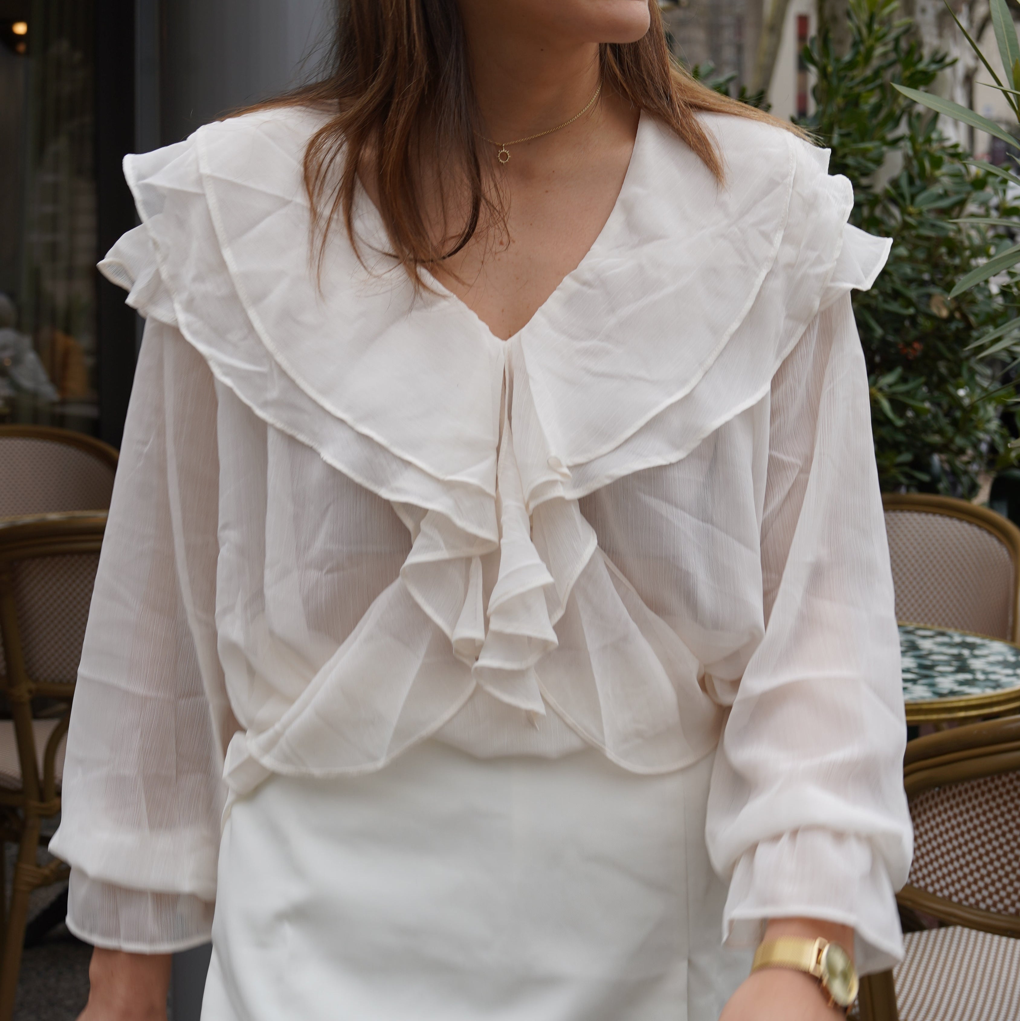 BLOUSE LÉA - BEIGE