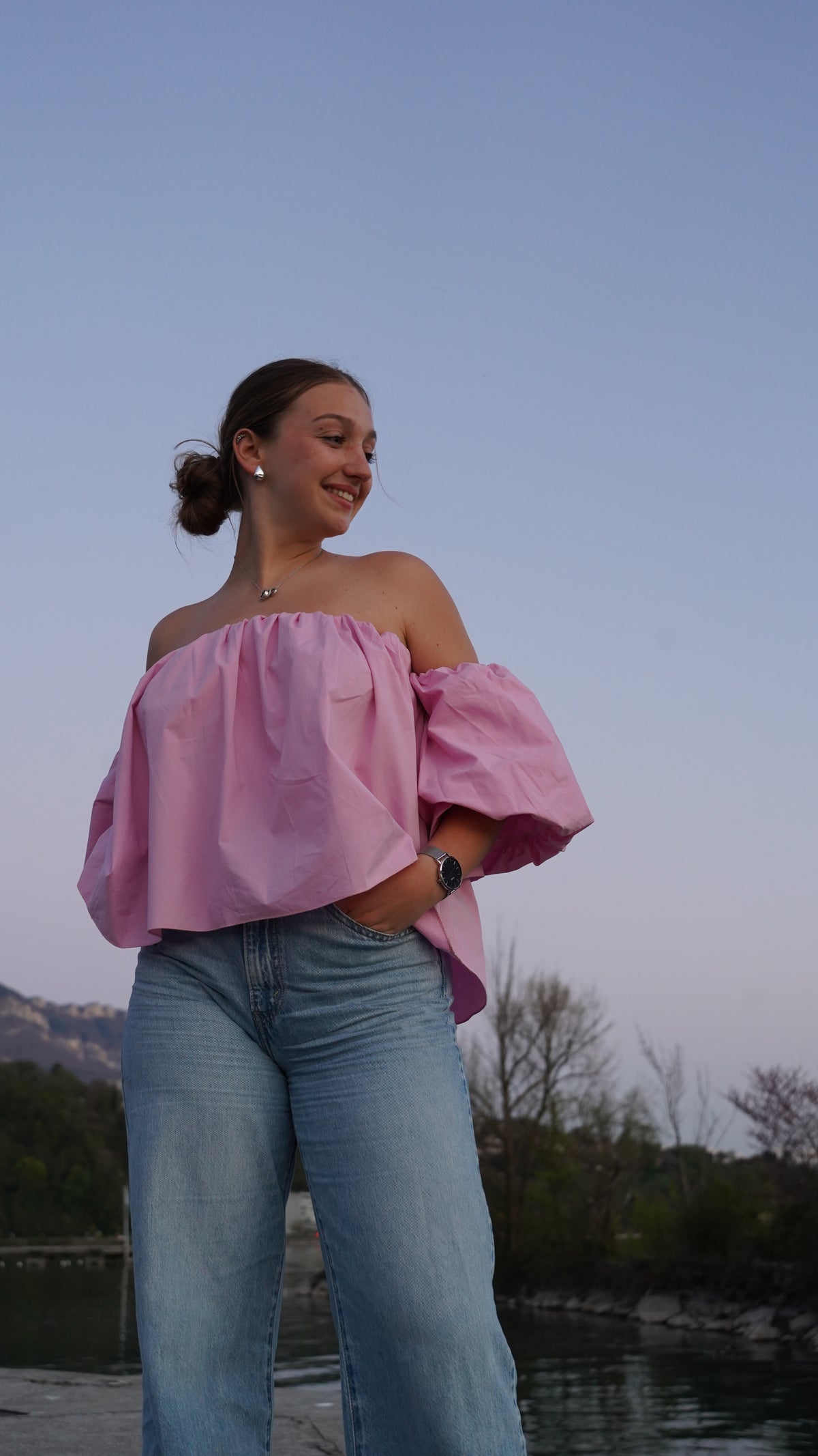 BLOUSE LILY - ROSE