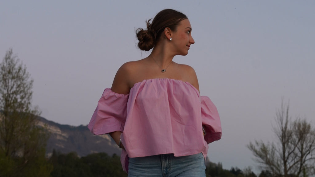 BLOUSE LILY - ROSE