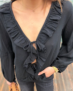 BLOUSE CANDICE - NOIR